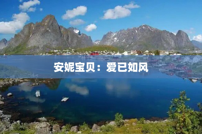 安妮宝贝:爱已如风