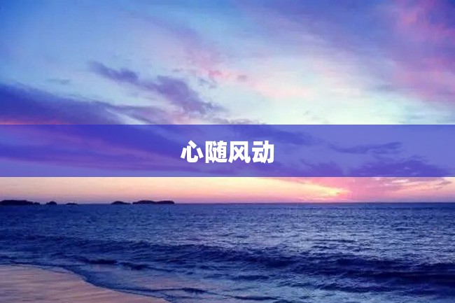 心随风动