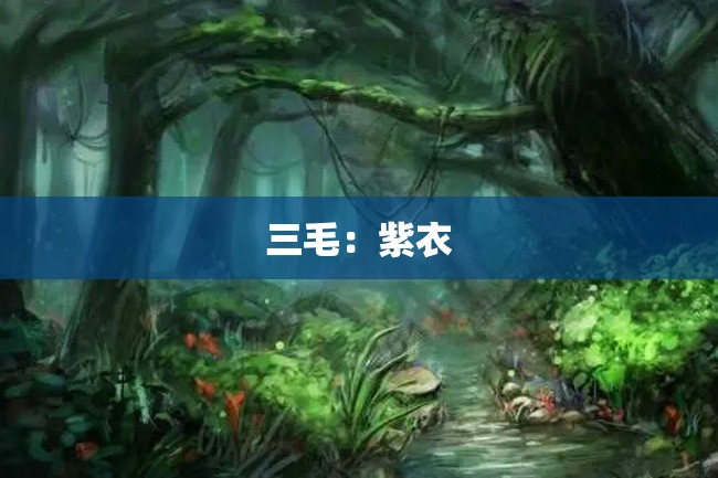 三毛:紫衣