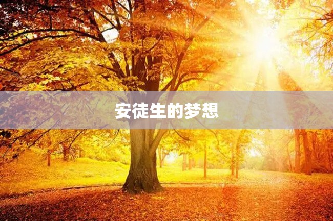 安徒生的梦想