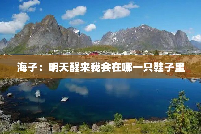 海子:明天醒来我会在哪一只鞋子里