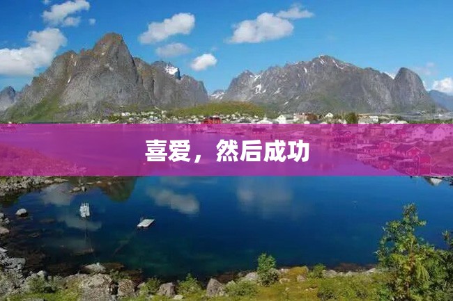 喜爱,然后成功
