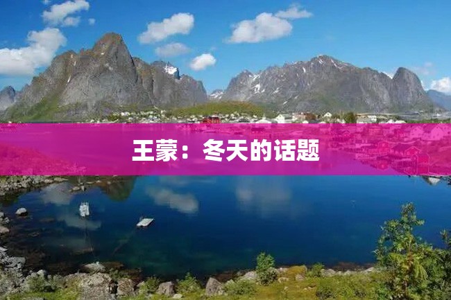 王蒙:冬天的话题