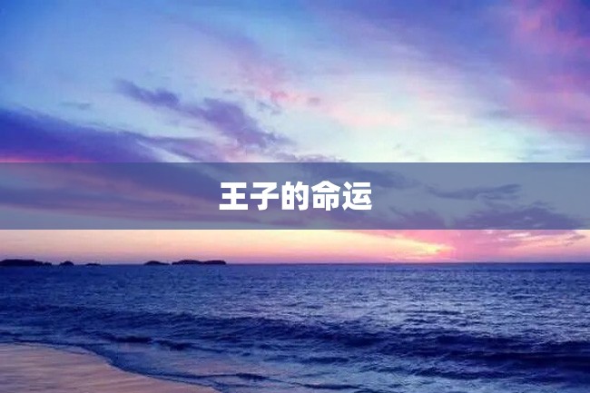 王子的命运
