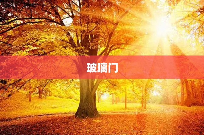 玻璃门