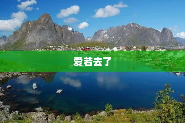 爱若去了