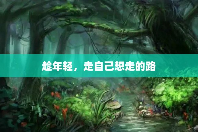 趁年轻,走自己想走的路
