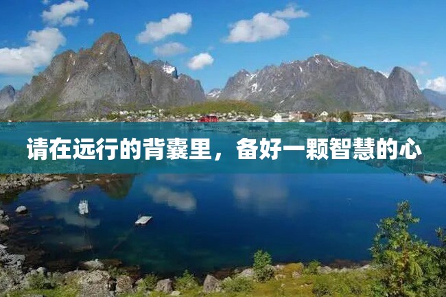 请在远行的背囊里,备好一颗智慧的心