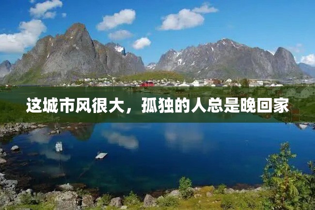 这城市风很大,孤独的人总是晚回家