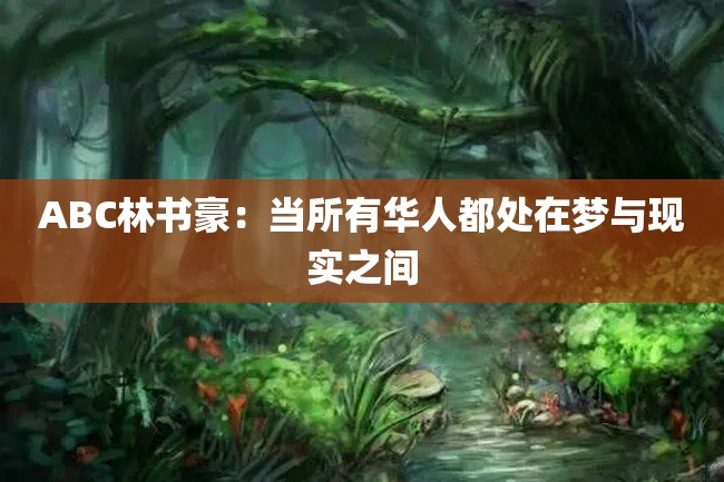 ABC林书豪:当所有华人都处在梦与现实之间