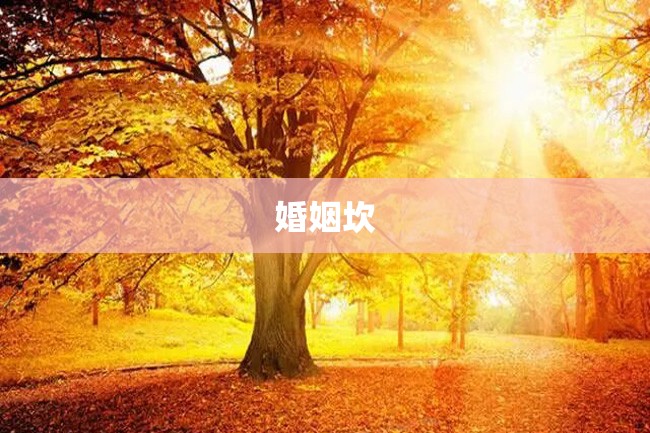 婚姻坎
