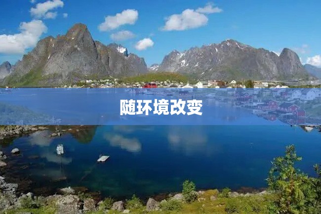 随环境改变