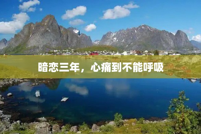 暗恋三年,心痛到不能呼吸