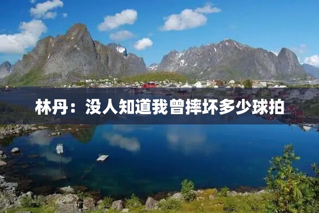 林丹:没人知道我曾摔坏多少球拍