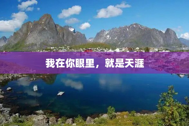 我在你眼里,就是天涯