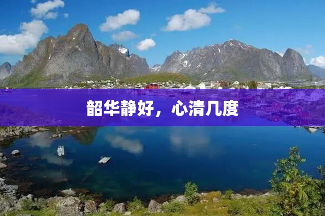 韶华静好,心清几度