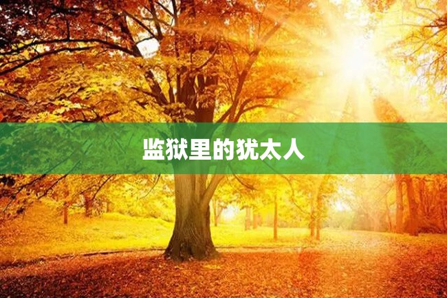 监狱里的犹太人