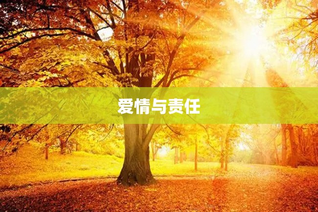 爱情与责任