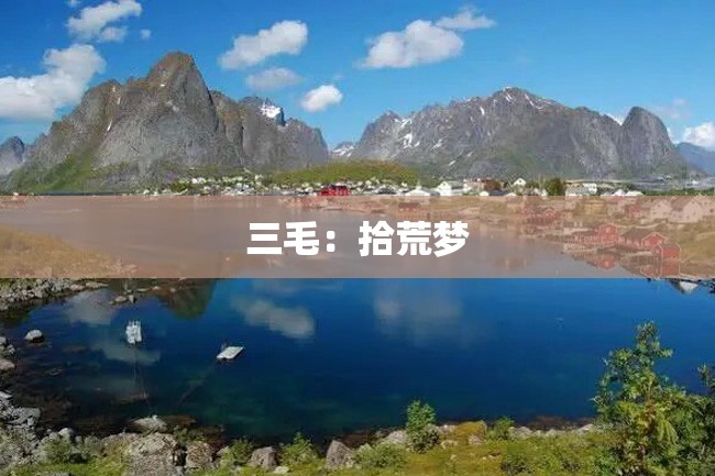 三毛:拾荒梦