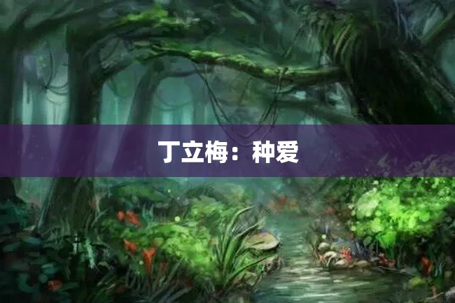 丁立梅:种爱