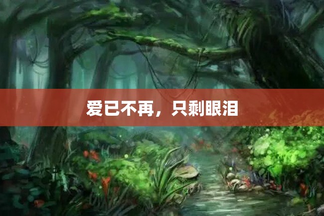 爱已不再,只剩眼泪