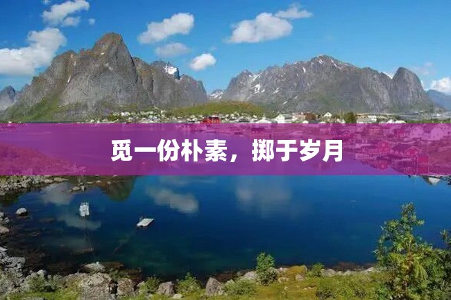 觅一份朴素,掷于岁月