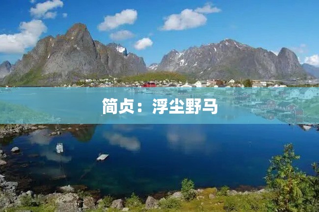 简贞:浮尘野马