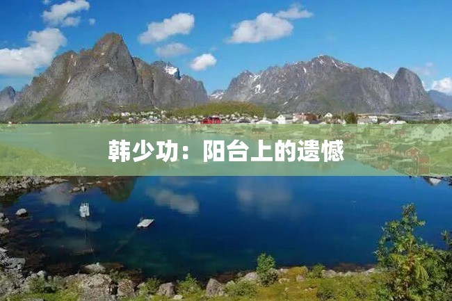 韩少功:阳台上的遗憾