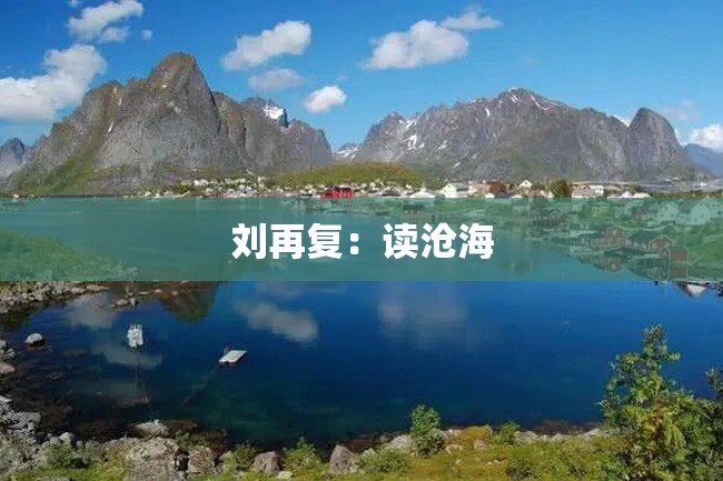 刘再复:读沧海