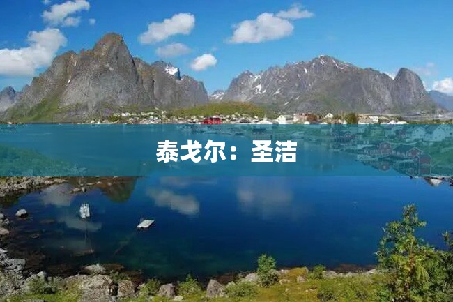 泰戈尔:圣洁